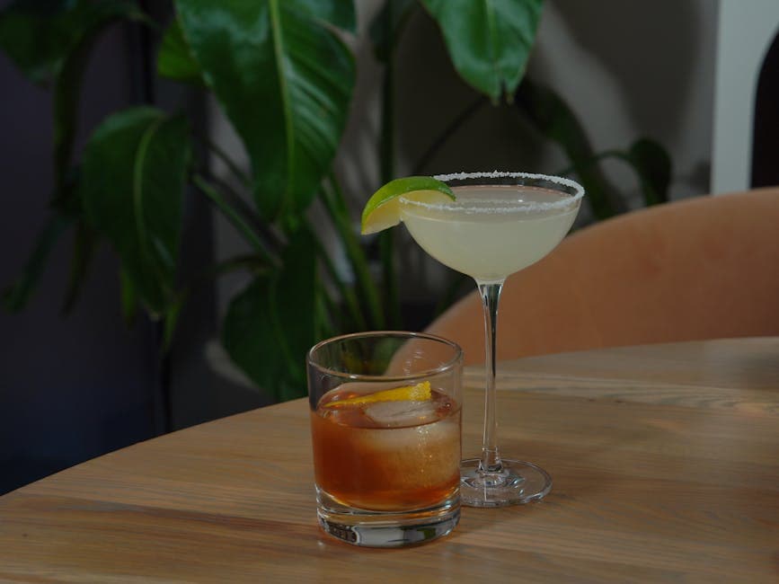 Whiskey Sidecar med grillet sitron