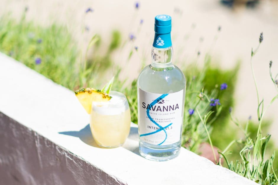 Stranddaiquiri med ananas og mynte