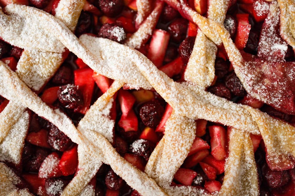 Mincemeat-pai med fruktfyll