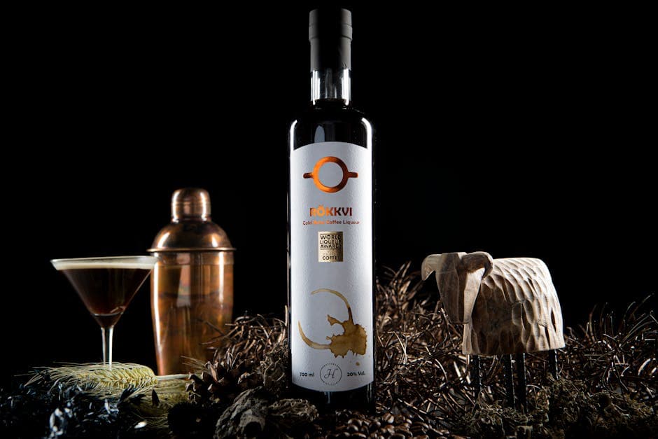 Hjemmelaget kaffelikør (Kahlúa-stil)