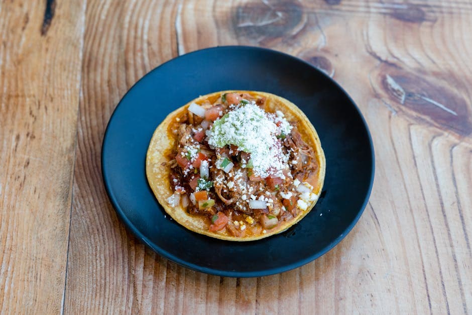 Salpicon med revet oksekjøtt