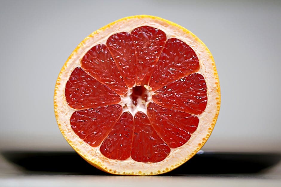 Grillet krydret grapefrukt med kanel og muskat