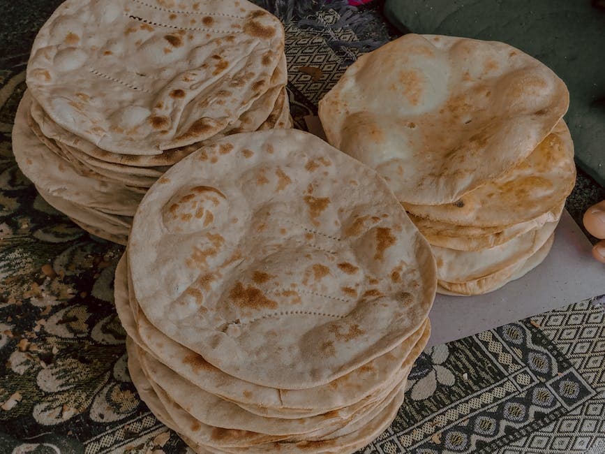 Enkle hjemmelagde hvete-tortillas