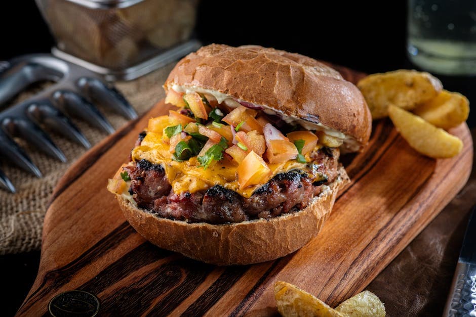 Krydrede chipotle- og cheddarburgere