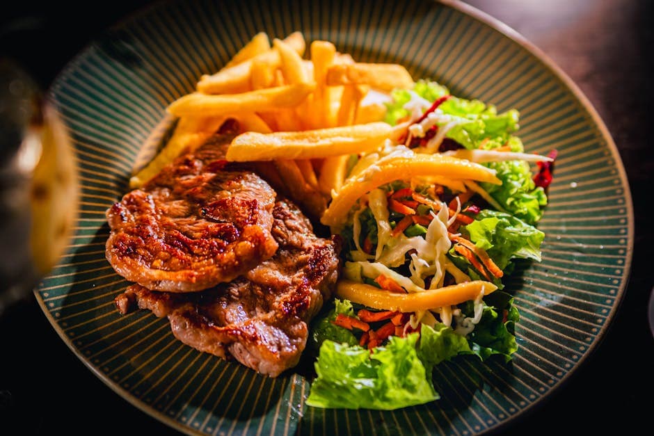 Carne Asada-salat med marinert biff