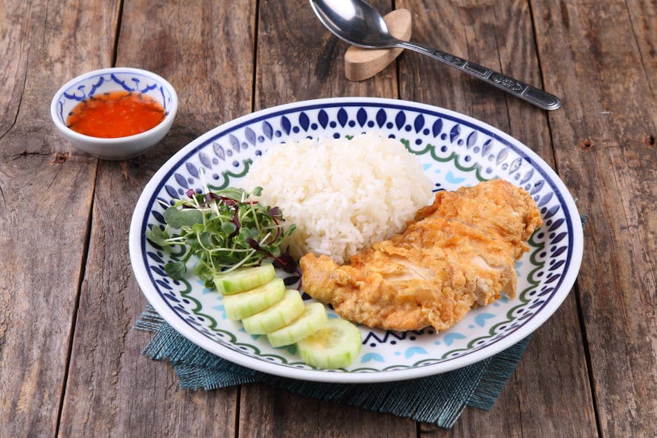 Khao Man Gai: Thai kylling og ris