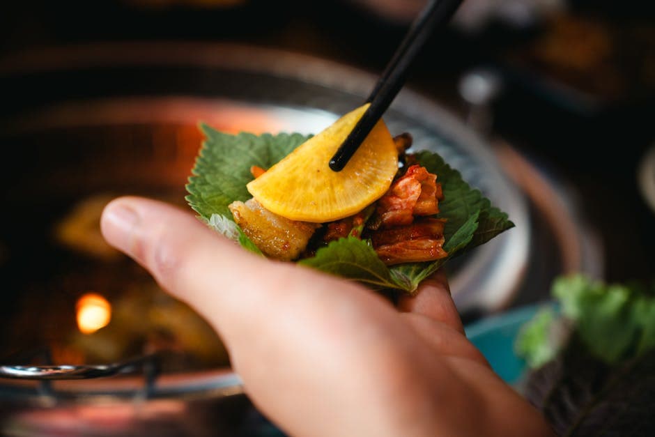 Mu Ssam (Koreanske reddikruller)