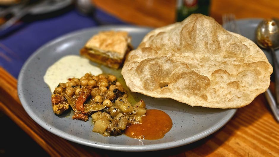 Dahl Puri (Indisk fylt brød)