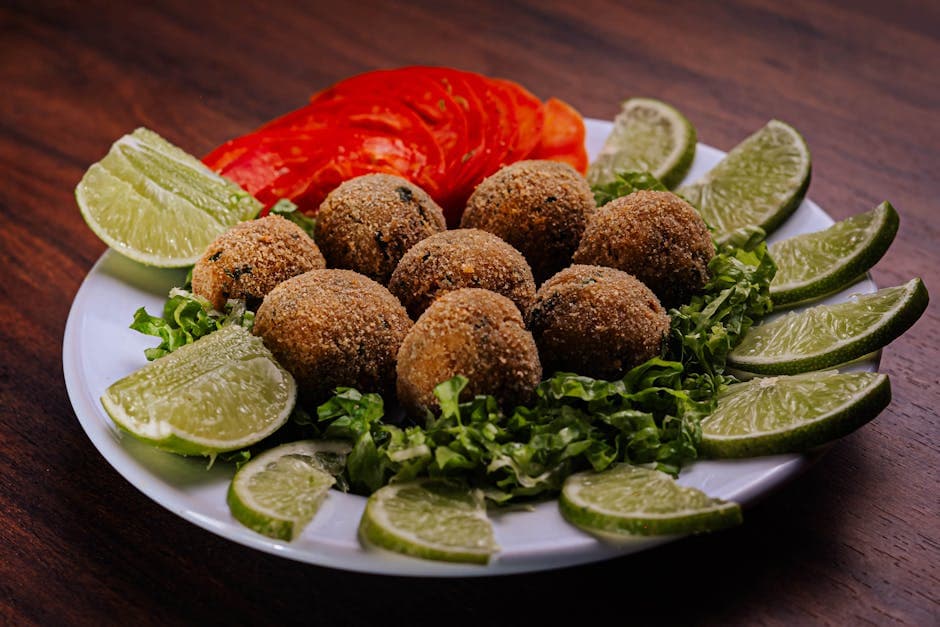 Falafel- og soppbrød (vegetarisk)
