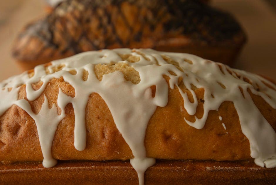 Rosies persimmonpudding med vaniljeglasur