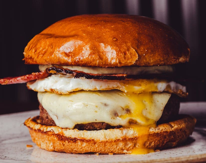 Salami- og Provoloneburger