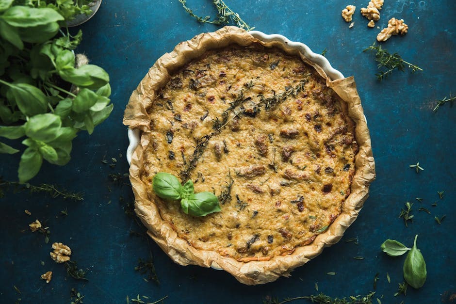 Key lime-pai med timian