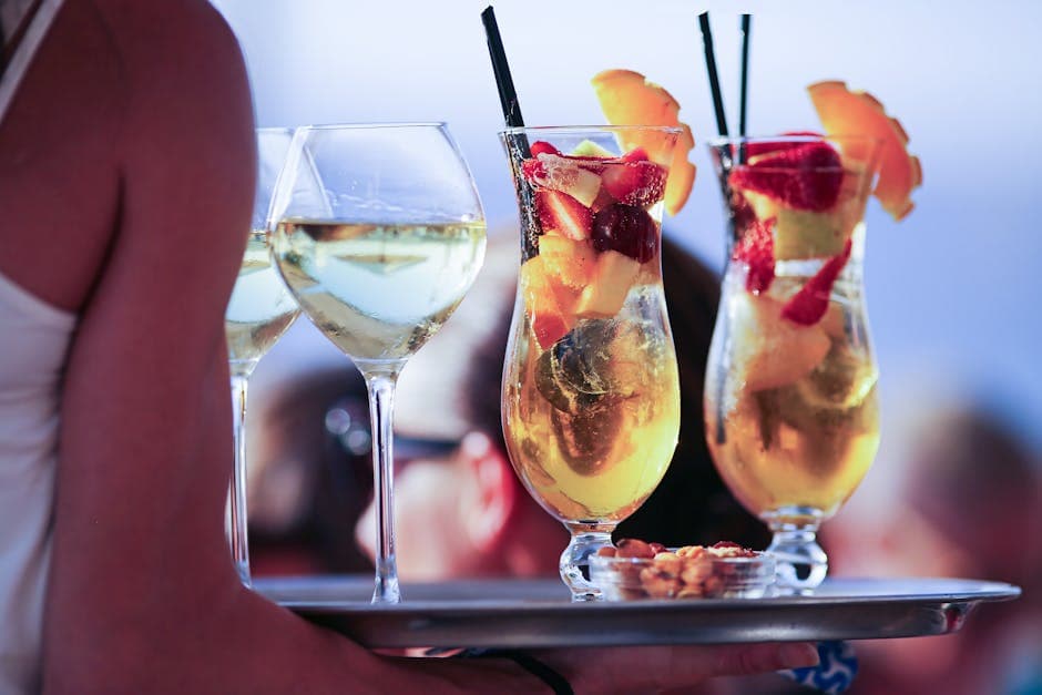 Aprikos Bellini med Champagne