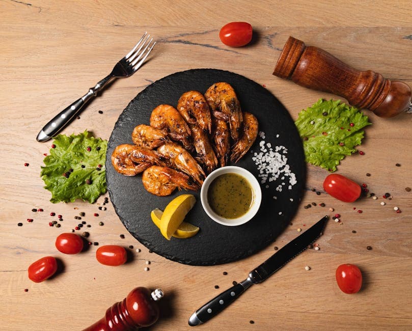 Frisk dippsaus med sitron, salt og pepper