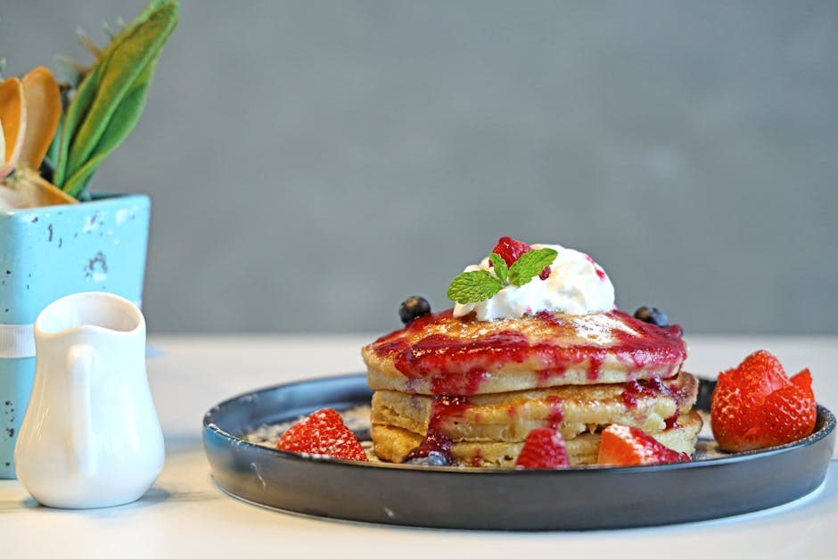 Luftige ølpannekaker