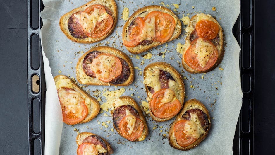 Smeltet ost og chorizo med karamellisert løk