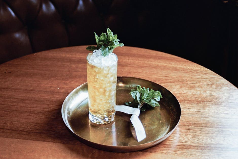 Scotch Cooler med mynte