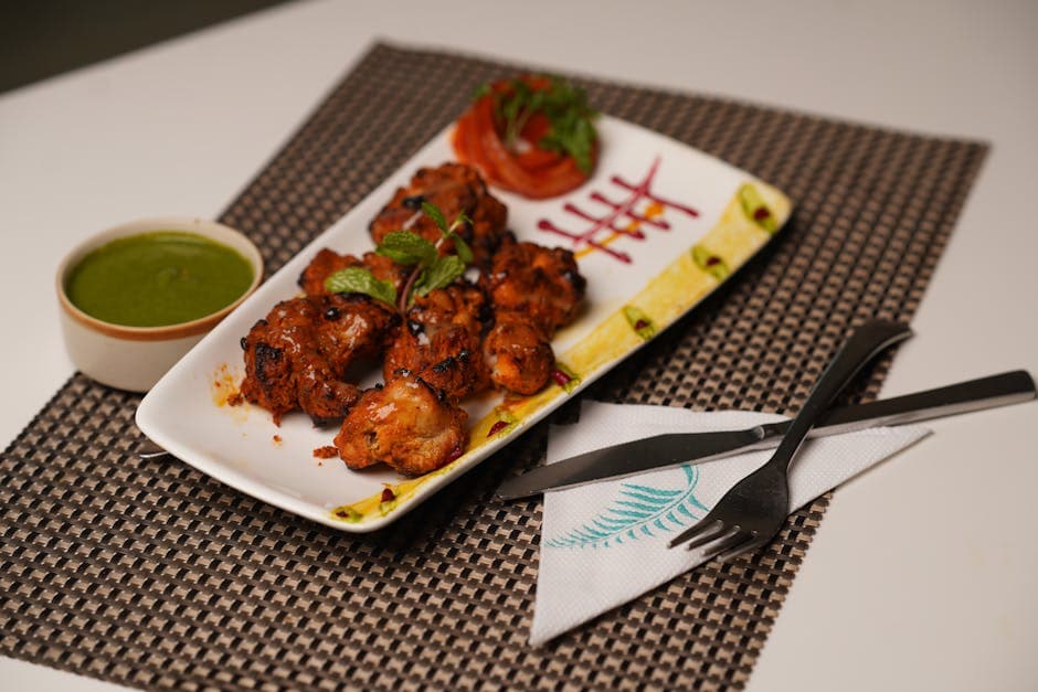 Tandoorikylling med yoghurt og krydder