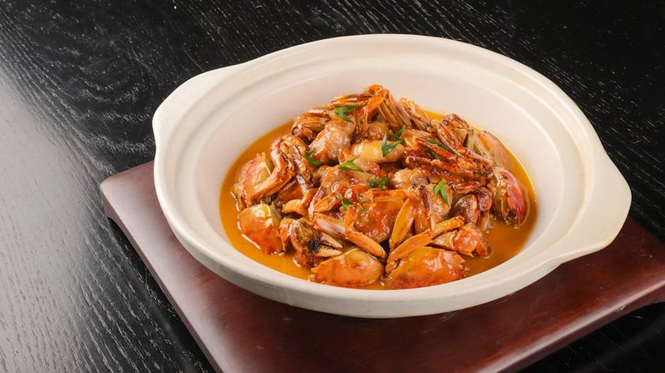 Krydret chili krabbe