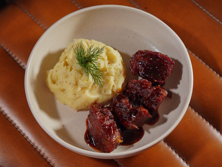 Kremet sellerirot- og potetmos