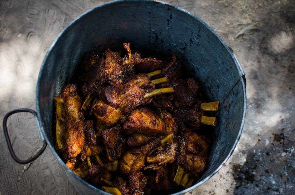 Kinesiske spareribs med svart eddiksaus