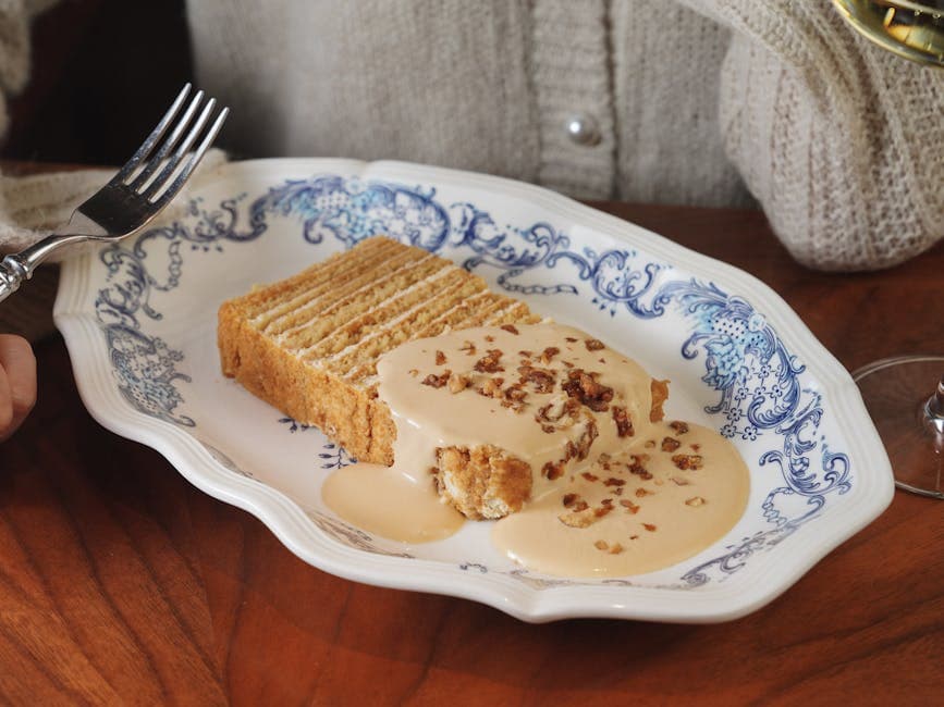 Gresskarrullkake med toffee- og kremfyll