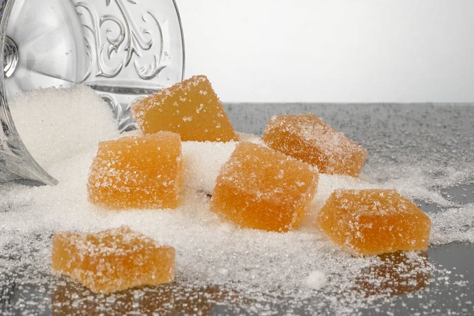 Kandisert grapefruktskall