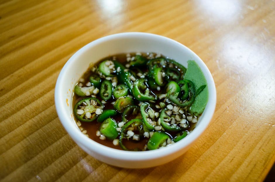 Grønn chili charmoula