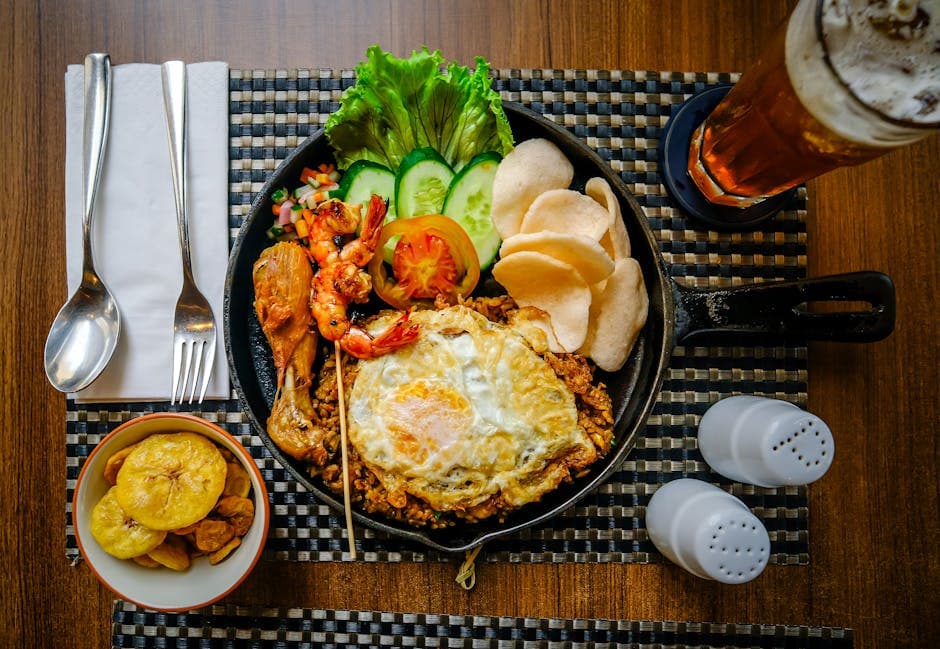 Reker med kremet maisgrøt, syltet jalapeño og speilegg