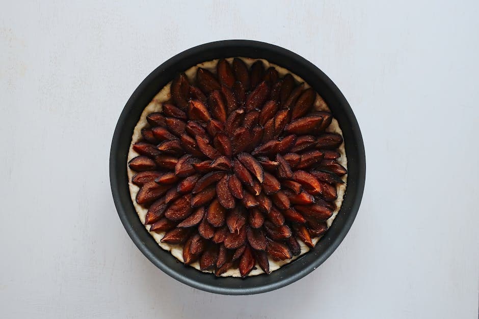 Damson- eller plommeterter