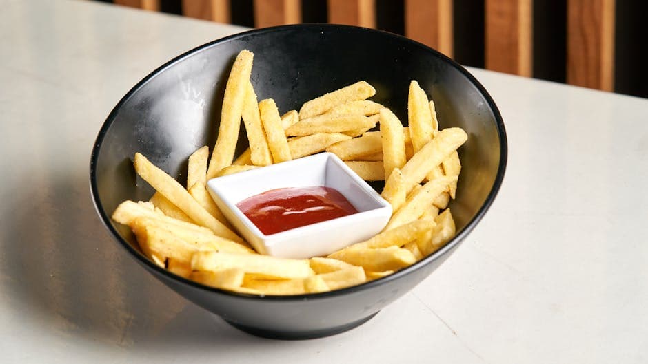 Sprø trøffelpommes frites