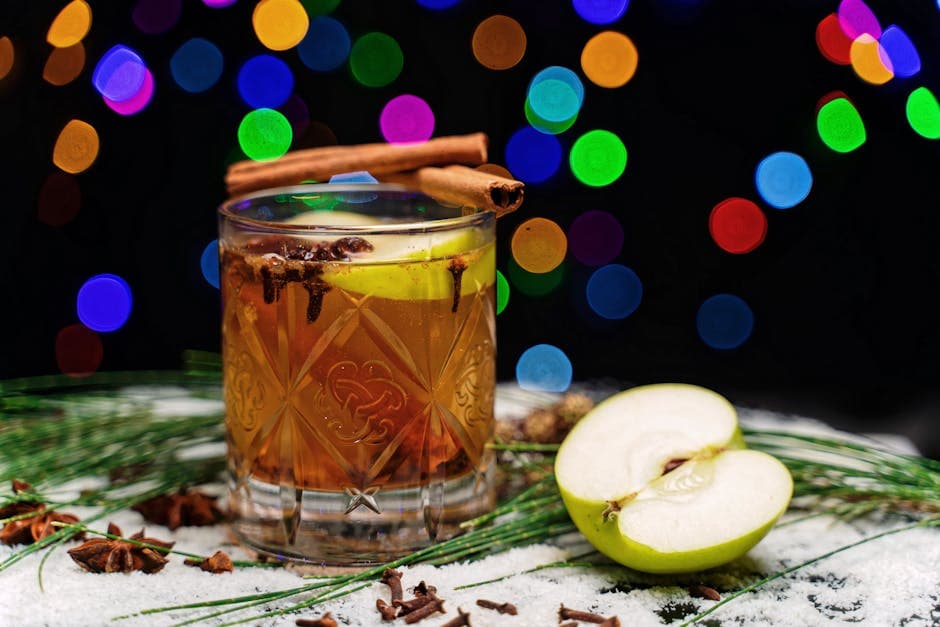 Varm Wassail Punch med eple og krydder