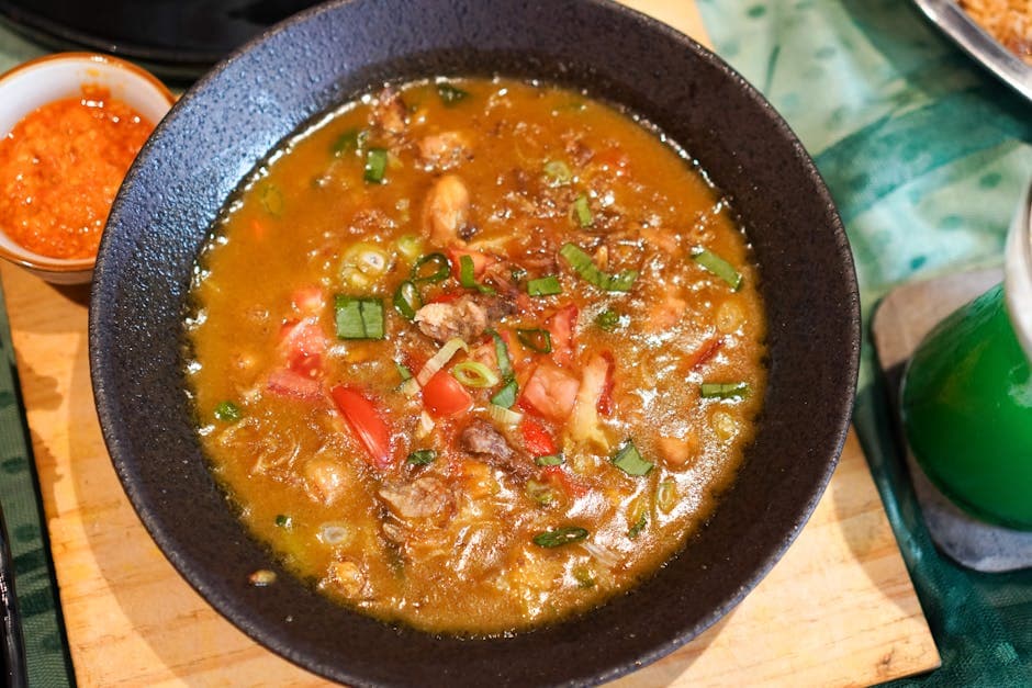 Oksehaleragu med semolinagnocchi