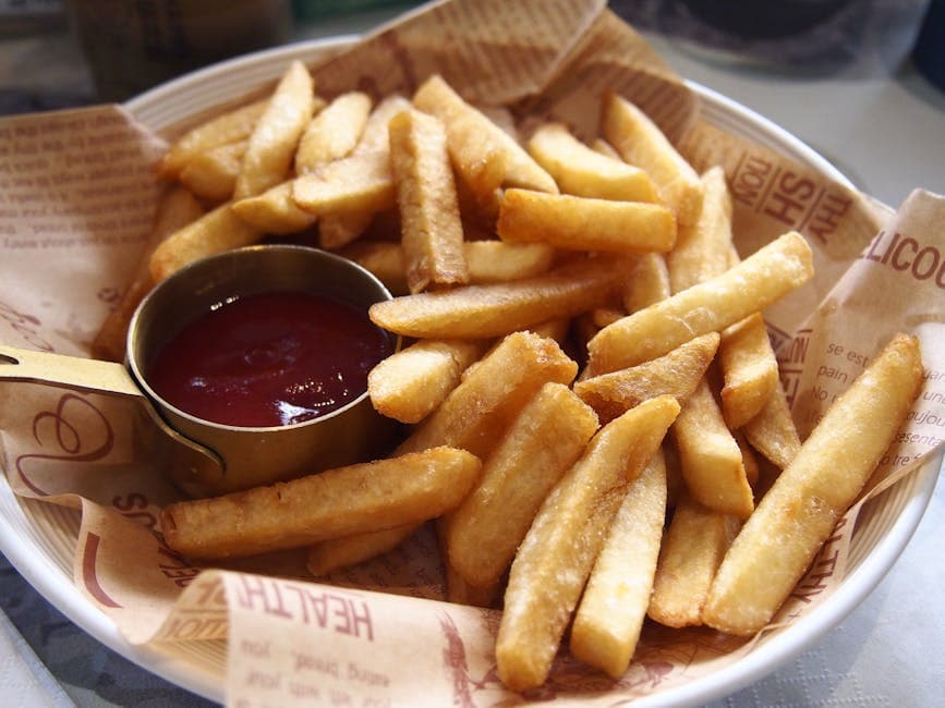 Sprø pommes frites (Triple-cooked chips)