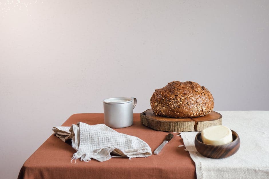 Sodabrød med brunt smør og rosmarin