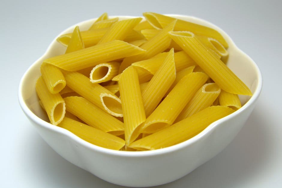 Penne med mangold og hvitløk