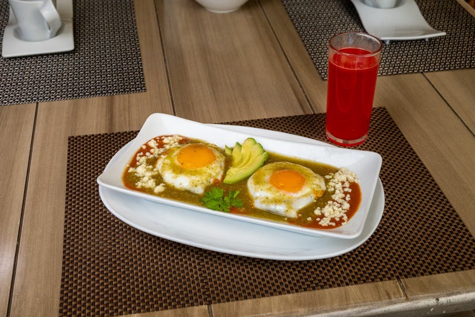 Huevos Rancheros i tortillakopper