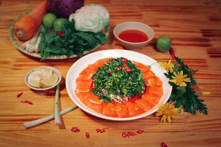 Meloncarpaccio med lime, mynte og chili