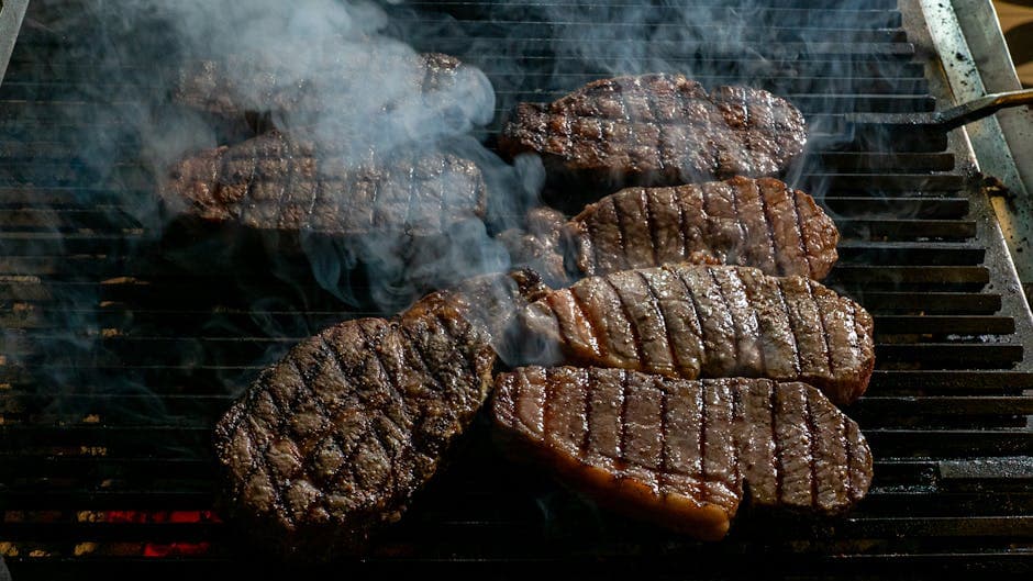 Grillet New York Strip-biff med kaffe- og korianderrub