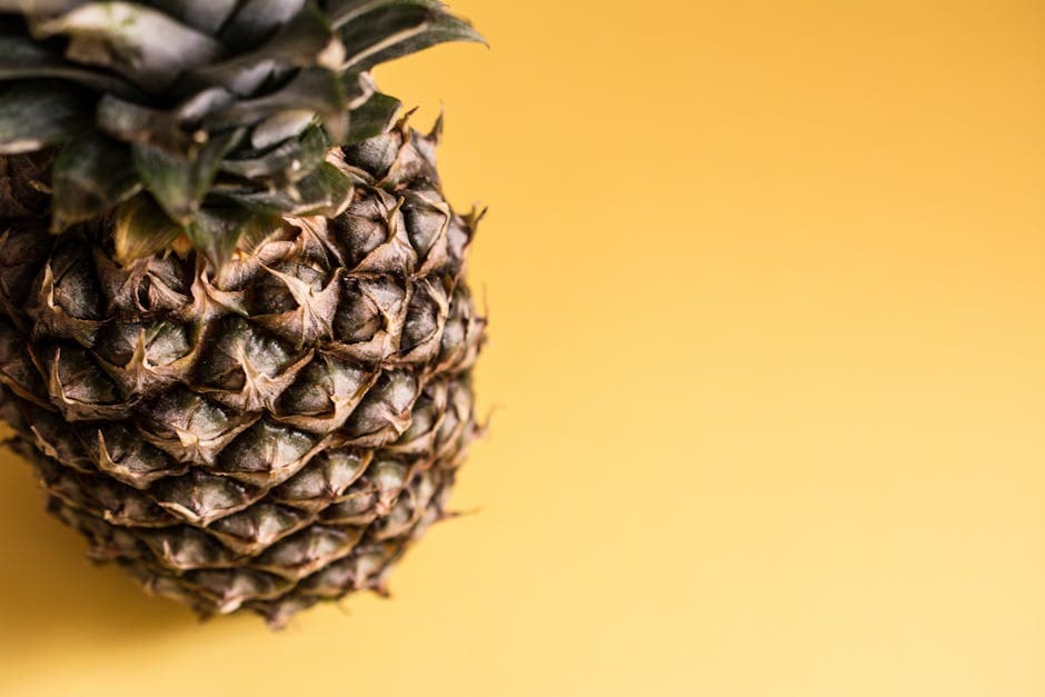 Ovnristet ananas med honning og pistasj