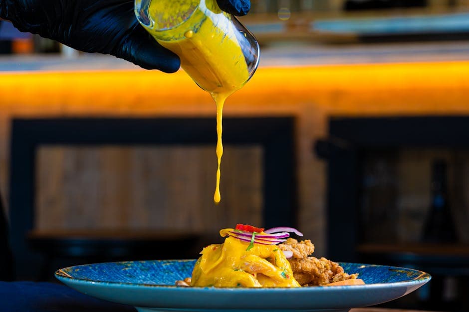 Chipotle- og chutney-dressing med appelsin