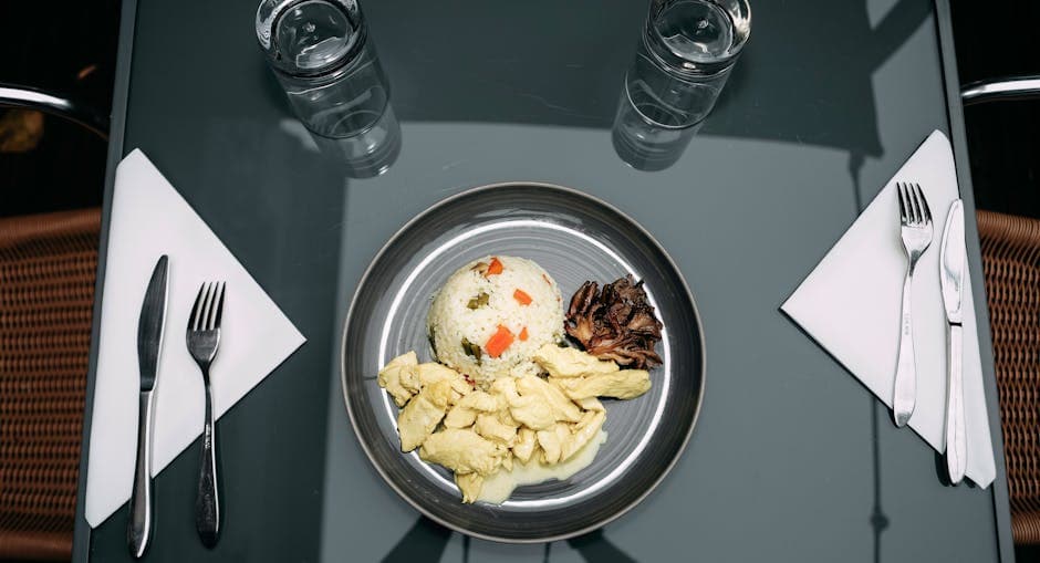 Kylling en Papillote med mango og shiitake