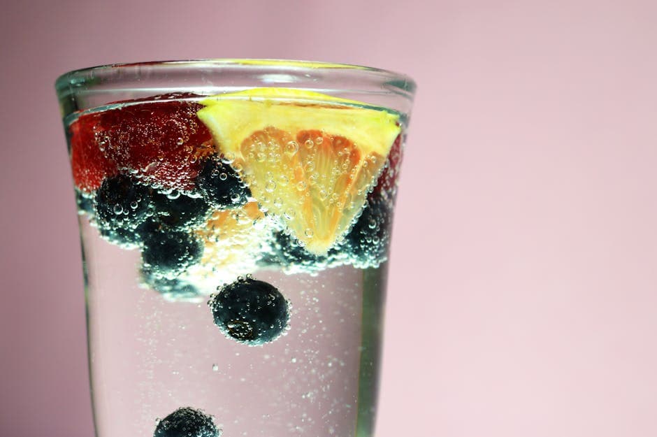 Blåbær- og sitronvodka