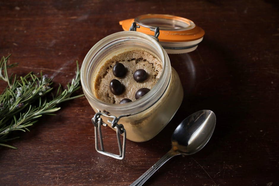 Enkel sjokolademousse med espresso