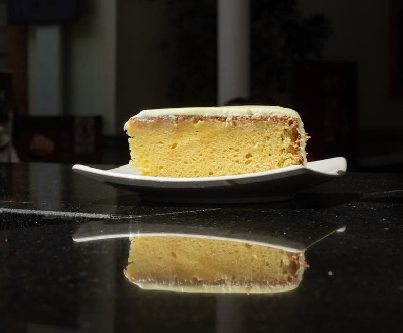 Glassert limekake med syrlig sirup