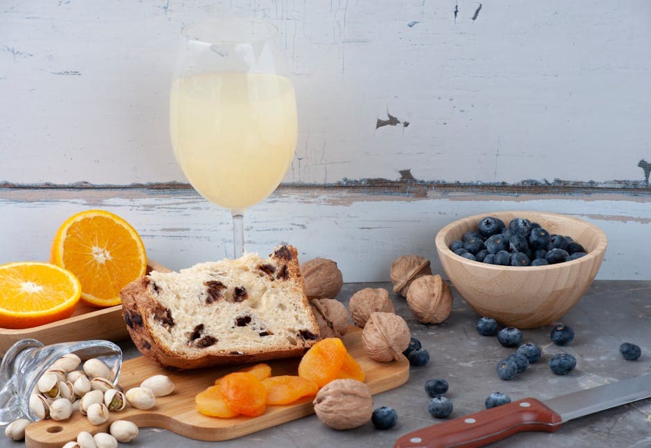 Pistasj- og tørkede kirsebærbiscotti