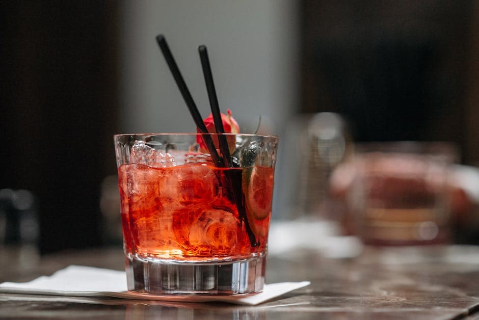 Klassisk Negroni Cocktail