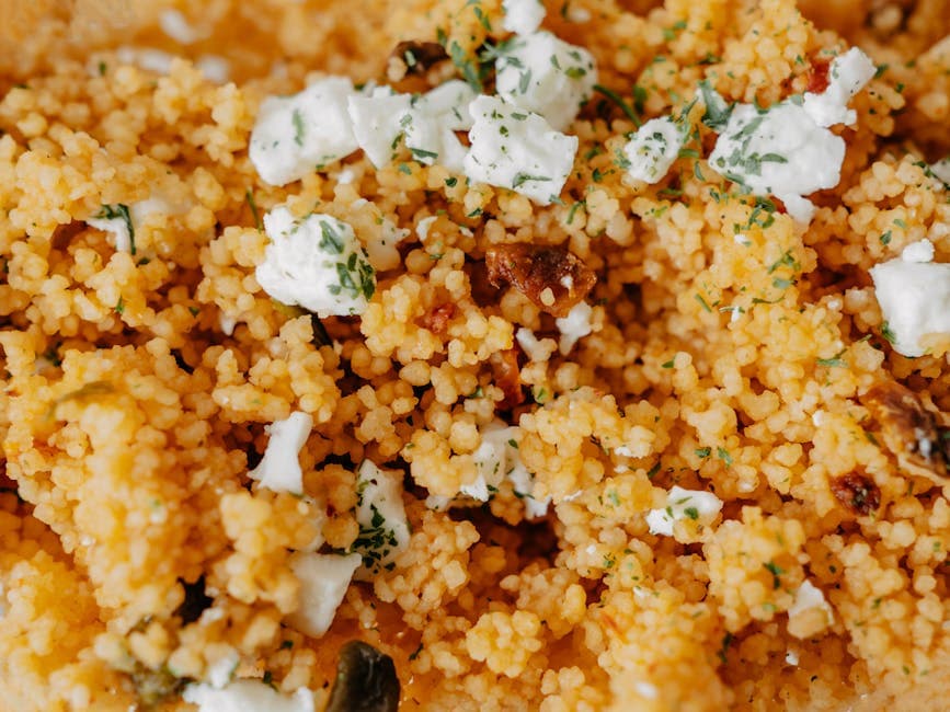 Enkel couscous med safran