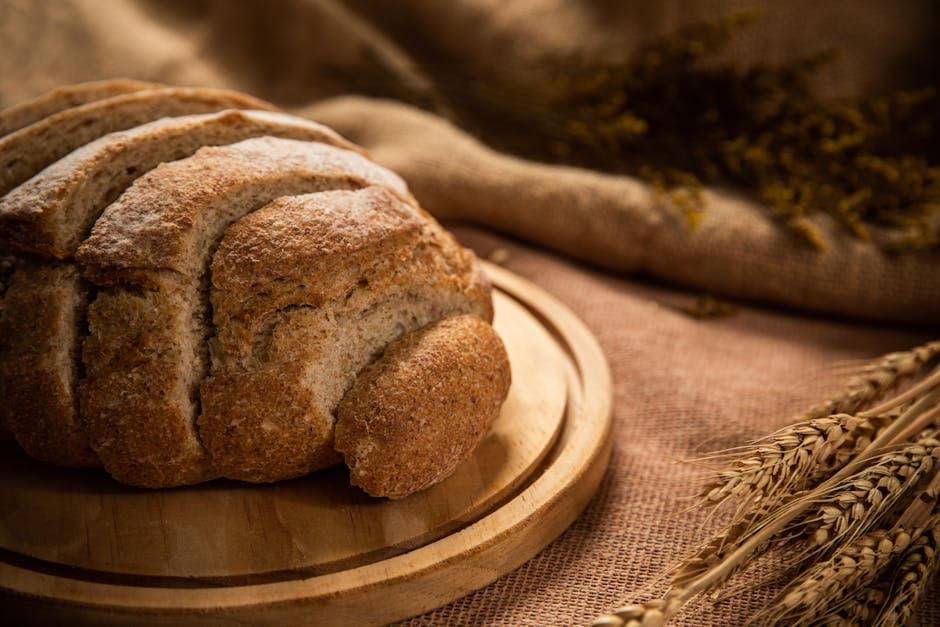 Økologisk fullkornsbrød med havre og pekannøtter