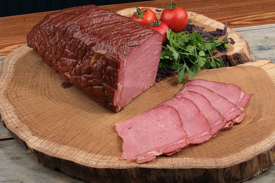 Fersk påskeskinke med urter